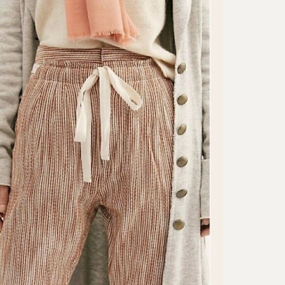 NEW Free People Light At Sunrise Pants Caraway 0 - Picture 7 of 11